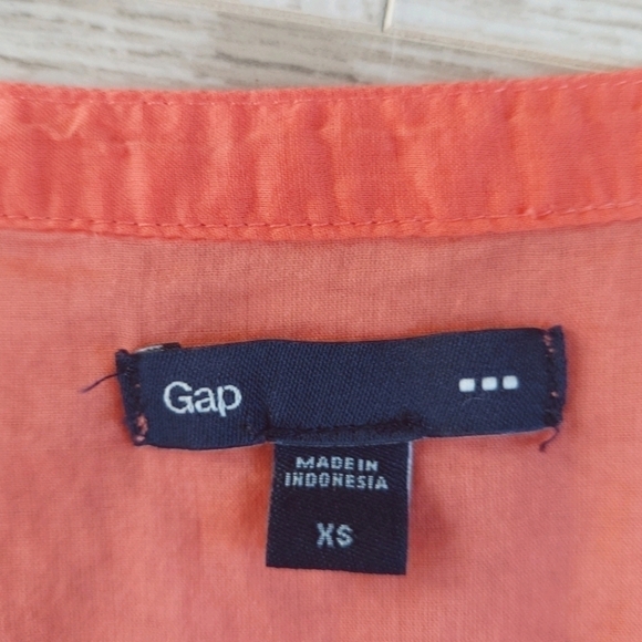 Gap Beautiful Coral Tunic Tee - Picture 8 of 9